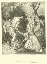 Don Quijote und Dorothea